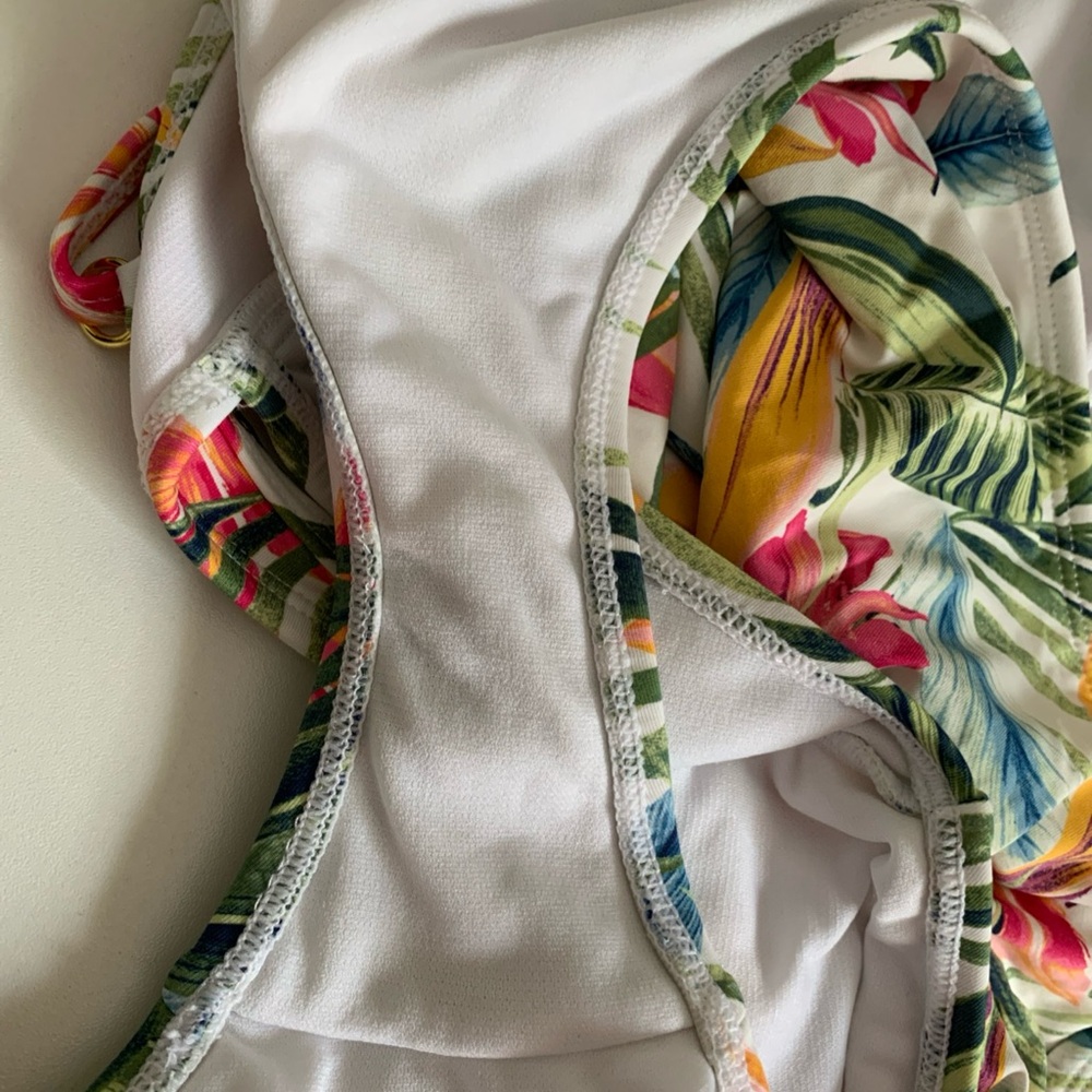 Liz Claiborne Tropical Swimsuit one piece size 16 EUC - Picture 6 of 7